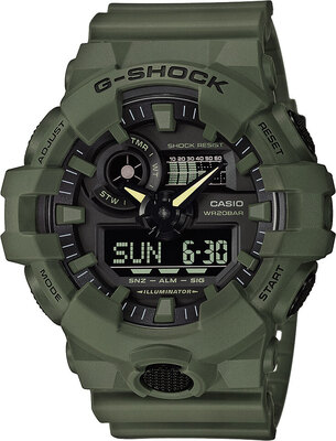 Годинник Casio G-SHOCK Classic GA-700-1BER - купити за ціною 8770