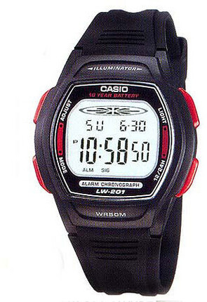 Годинник Casio TIMELESS COLLECTION LW-201-4AVDF