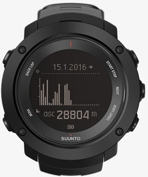 Смарт-часы Suunto Ambit3 Vertical Black (HR) (SS021964000