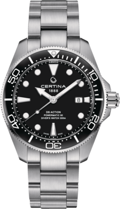 Годинник Certina DS Action Diver 43mm Powermatic 80 C032.607.11.051.00