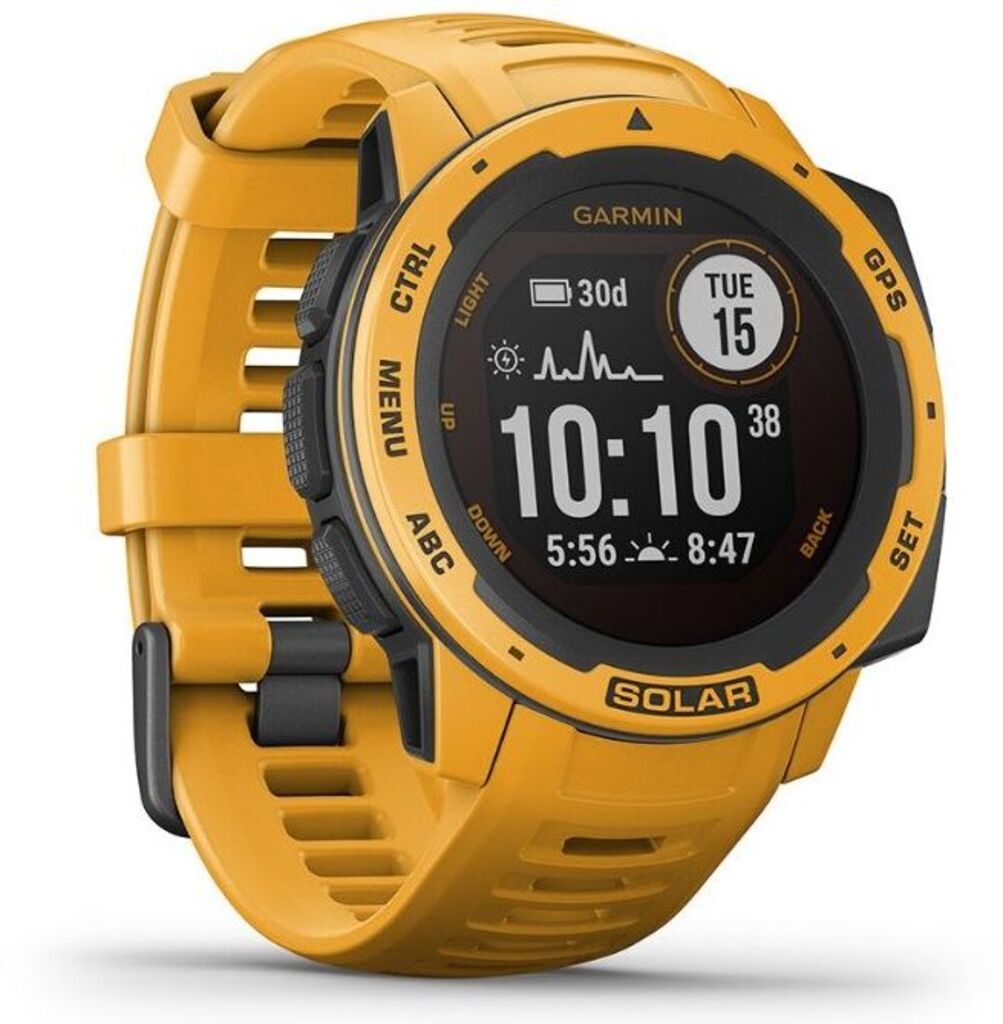 Смарт-часы Garmin Instinct Solar Standard Edition Sunburst (010-02293-09)