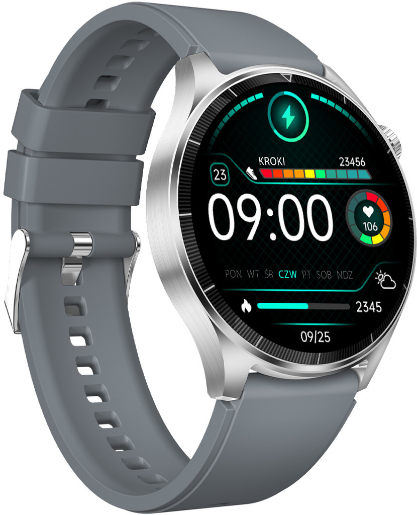 Смарт-часы Forever Grand 2 SW-710 Silver + ремешок