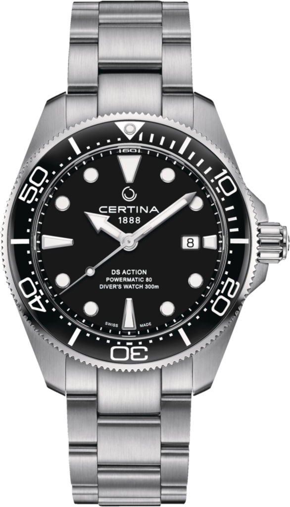 Годинник Certina DS Action Diver 43mm Powermatic 80 C032.607.11.051.00